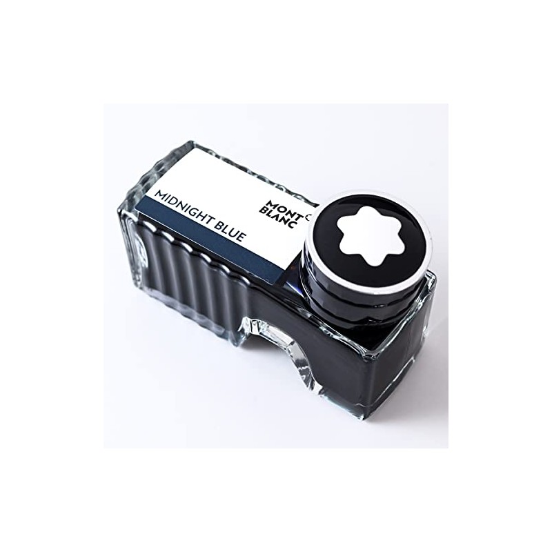 Montblanc Ink Bottle Ink for Fountain Pen 128186 Midnight Blue