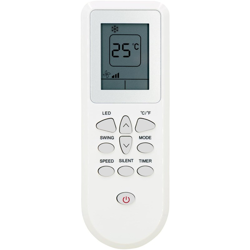 Replacement Remote Control for Black+Decker Portable Air Conditioner BPT05WTBA,BPT06WTB,BPT07WTB,with Wall