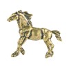 Milageto Brass Horse Ornament Horse Sculpture Desktop Ornament Tabletop Centerpieces
