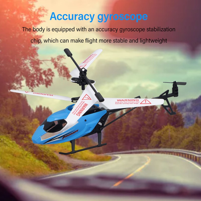 2.5 Channel RC Helicopter Rechargeable Flexible Remote Control Aircraft Toy