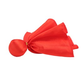 SALALIS Football Penalty Flag, Football Challenge Flag Polyester Cloth Tossing Portable Flag Football Referee Flag Red Challenge Flag for Sports Party