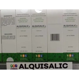 4 Pack Alquisalic - Shampoo Antiseborreico  Caspa Envgratis                                                                                           