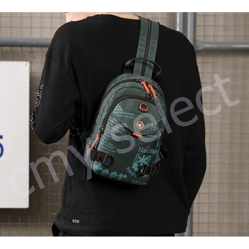 [cmy select] Sling Bag, One Shoulder Bag, Backpack, Crossbody Bag,