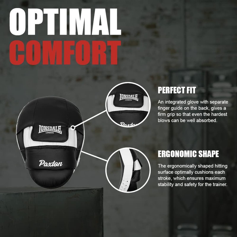 Lonsdale Unisex Adult Paxton Equipment, Black/White, One Size
