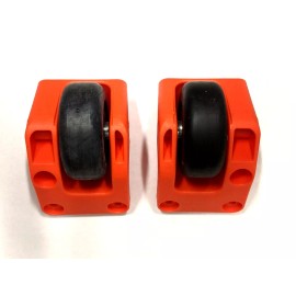 Pelican 1615 Complete Orange Trolley Kit - With wheels