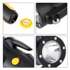 Multifunctional Car Emergency Flashlight for Outdoor Camping Safety Emergency WarningBlack
