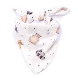 FELLSOCKE süßes Hundehalstuch Bandana waschbar aus Baumwolle (4-Friends, 90x58x58 cm)