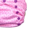 Zoocchini Unicorn Pink Hybrid All-in-One Nappies with Two Reusable Pads,