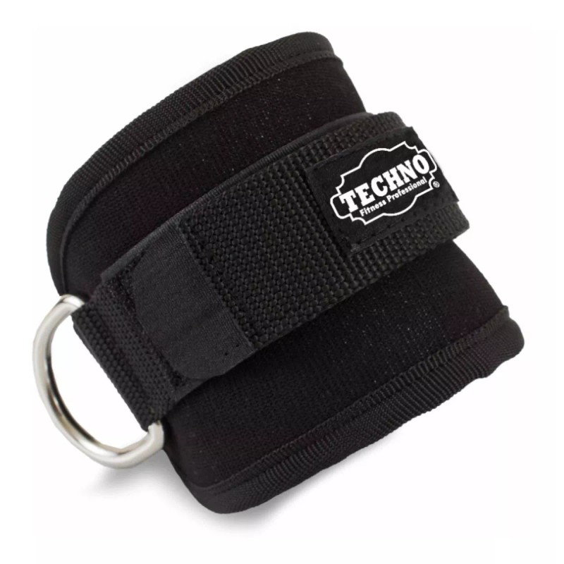Techno Faja De Tres Velcros + Grilletes Para Tobillos Gym