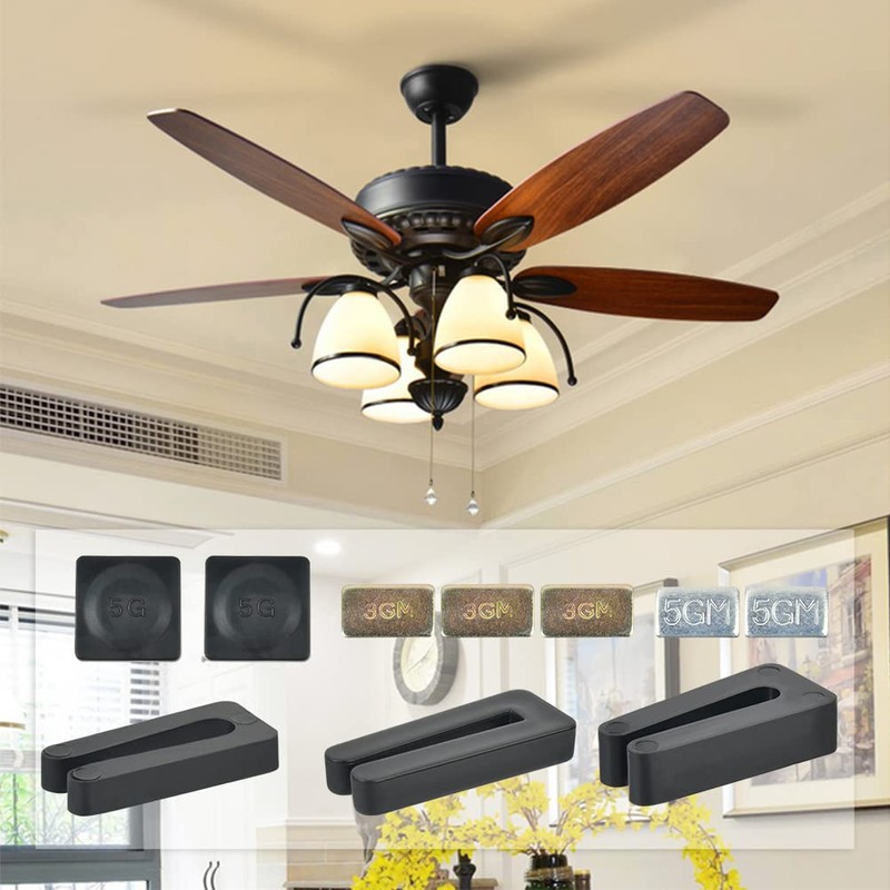 BUYGOO 24Pcs Ceiling Fan Blade Balancing Kit, Fan Balancing Kits