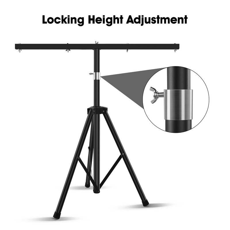 U`King DJ Light Stand for Par Lights - Adjustable Height