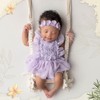 Xanewza Baby Swing Newborn Photography Props Swing Prop Wooden Baby