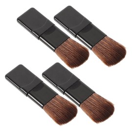 SAFIGLE 5pcs Mini Travel Brush Set Portable Flat Blush Applicator for Effortless Makeup Application Soft Fiber Cosmetic Brushes for Everyday and Special Occasions