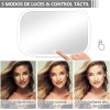 Emagie Espejo De Maquillaje Para Auto Con 3 Modos De