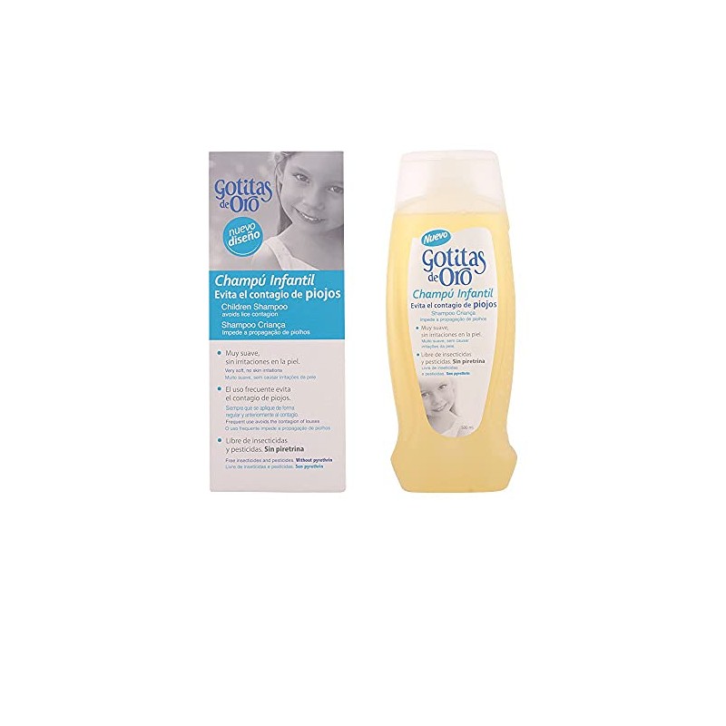 Instituto Espanol Gotitas De Oro for Head Lice Prevention Shampoo