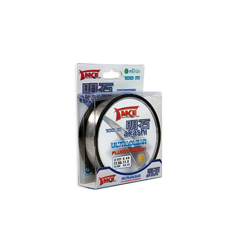 Lineaeffe Fishing Schunr Take Akashi Fluorocarbon Ultraclear 0.60 mm 50
