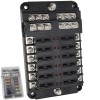 Autoxbert 12-Way Fuse Blade Box Holder LED Block Indicator 12V