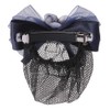 GLOBAL BOX Ribbon Barrette with Net for Easy Hair Combos