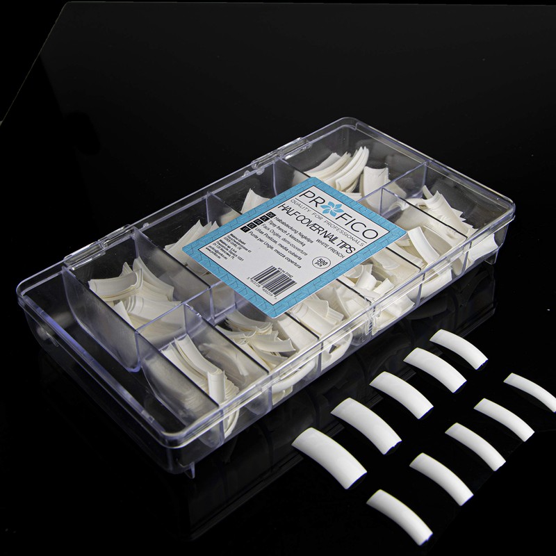 PROFICO Pack of 500 Nail Tips Nail Tips in Box