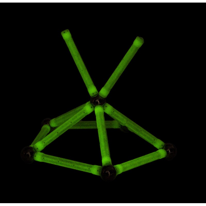 Geomag 332 Kids Panels Glow Space, 76-teilig