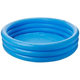 Intex Crystal Blue 45 x 10 Inflatable Pool for Kids Backyard Summer Fun
