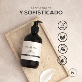 Crema Hidratante Corporal y de Manos Higo 500 ml | Fórmula Vegana con Aceite de Almendras y Aguacate | Sin Sulfatos ni Parabenos | Aroma Dulce y Exóti