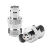 Wal front 50Ω0 to 6Ghz 2pcs N Female to BNC
