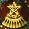zukof Lights - 355 LEDs Star Waterfall Light Christmas Tree