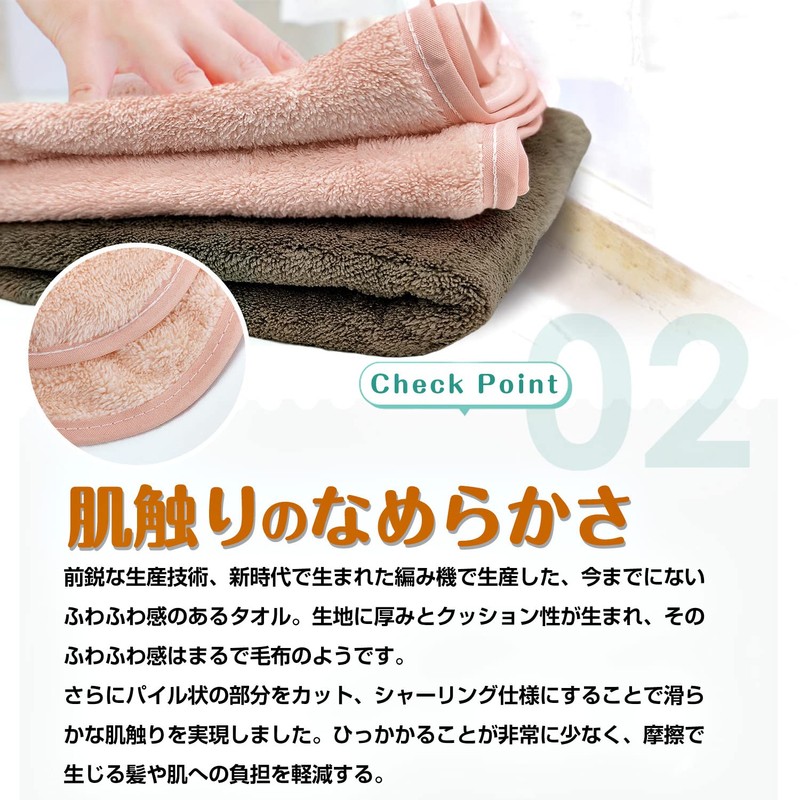 Etech Face Towels, Hotel Specifications, Breathable, Fast Absorption, Microfiber, Set