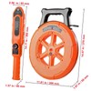 Happybuy Pipe Blockage Detector, 100ft/30m Waterproof Locator, for PVC, Plastic,