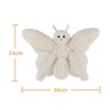 Apricot Lamb Butterfly Plush Stuffed Animals for Kids, Soft Cute