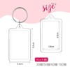 I'm so happy Photo Rectangle Keychain Making Kit Handmade Acrylic