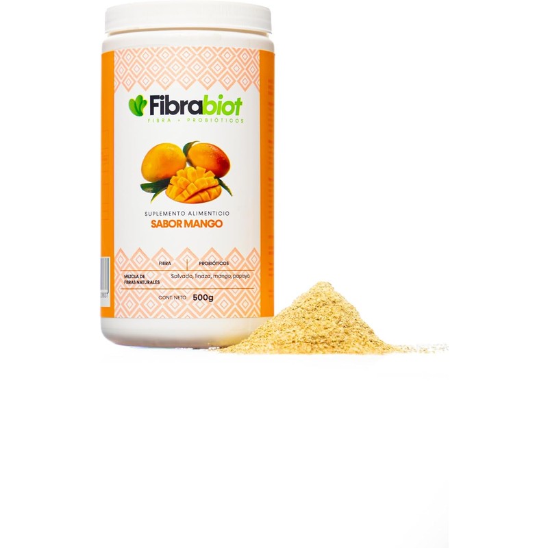 Fibrabiot Mango - Suplemento Alimenticio a Base de Fibra Natural,