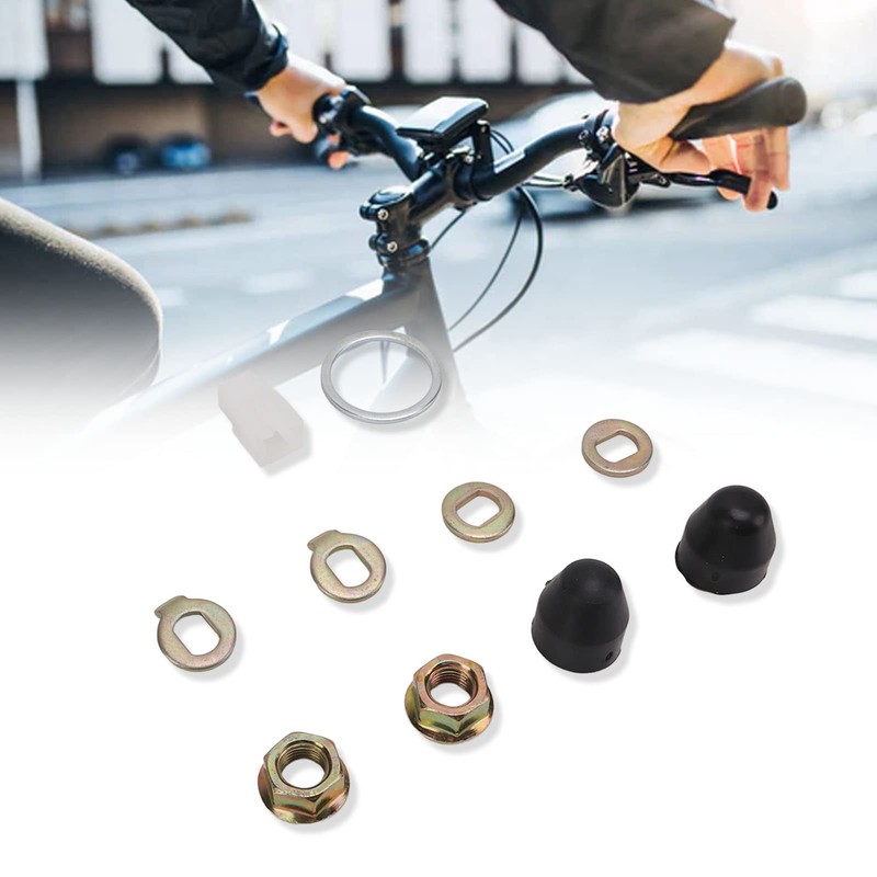 M14 Nuts Washer Kit Bicycle Hub Motor Nuts Kit Steel