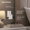 Dewenwils Wall Mounted Switch Plug In Receiver Indoor Wireless Remote