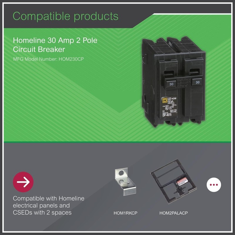 Square D by Schneider Electric Homeline 30 Amp Mini Circuit