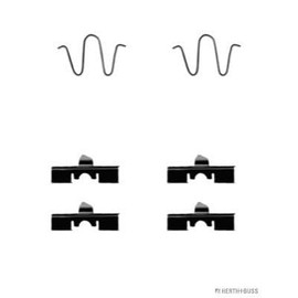 Herth Mit Buss Jakoparts J3663009 Accessory Kit, Disc Brake Pads