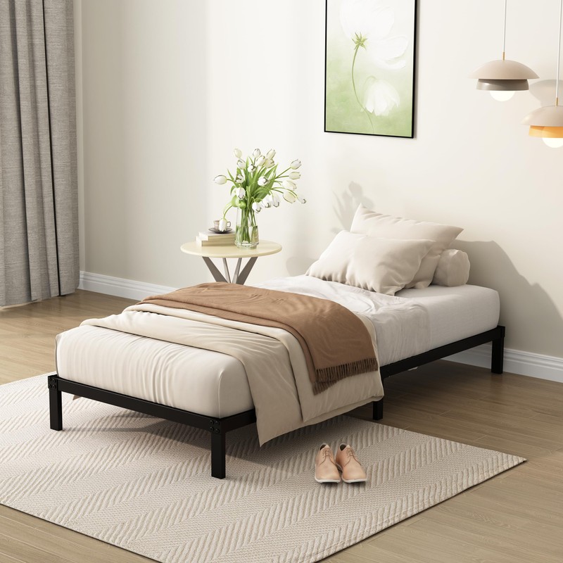 DiaOutro 9 Inch Twin XL Bed Frames Heavy Duty Low