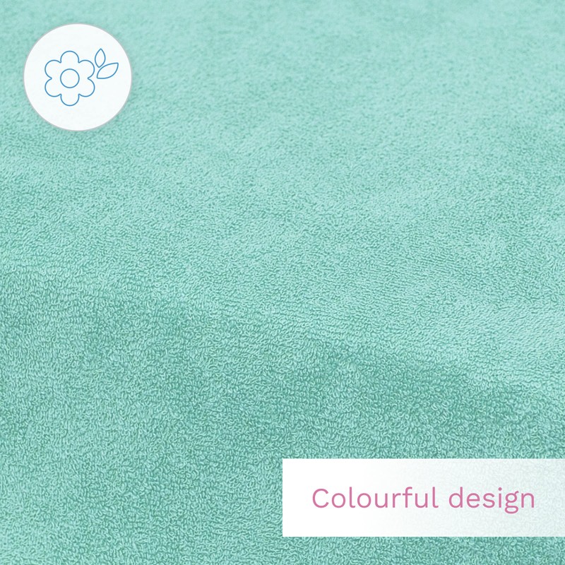 Moses Basket Terry Fitted Sheet/Baby Oval Shape Sheet (Tiffany)