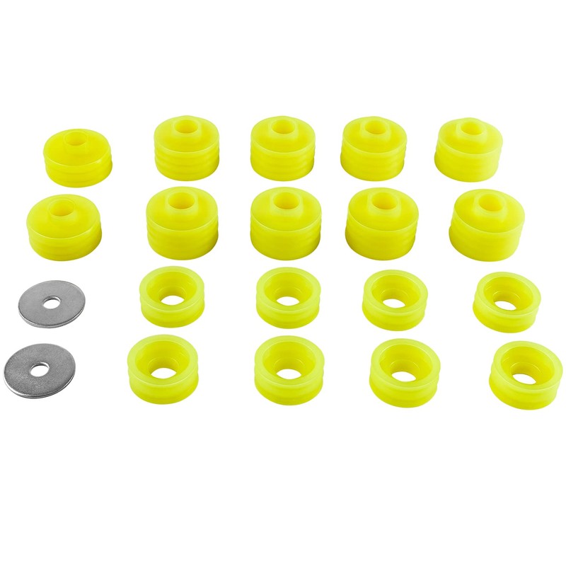 KF04050BK Body Mount Bushing Kit Compatible with Ford F250 F350
