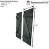 BarnwoodUSA | Rustic Farmhouse Window Shutters (Set of 2) |