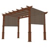 8' x 16' Pergola Shade Cover Replacement Canopy with Grommets