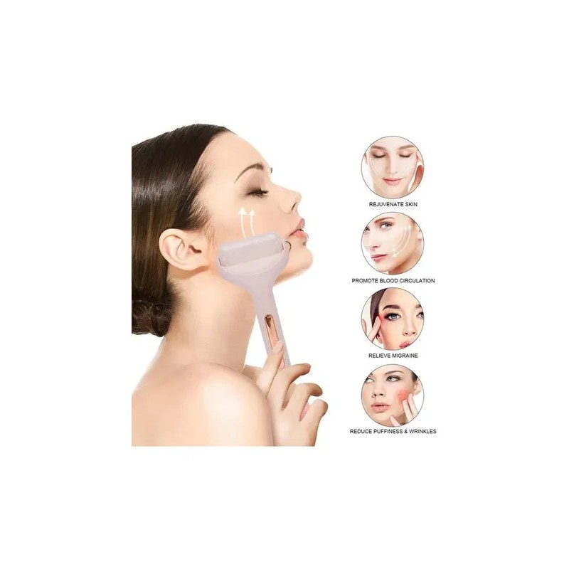 Rodillo Facial Ice Roller Hieloterapia Rubyface