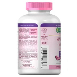 Nature's Bounty HAIR SKIN and NAILS 250 Softgels Multivitamin 5000 mcg Biotin
