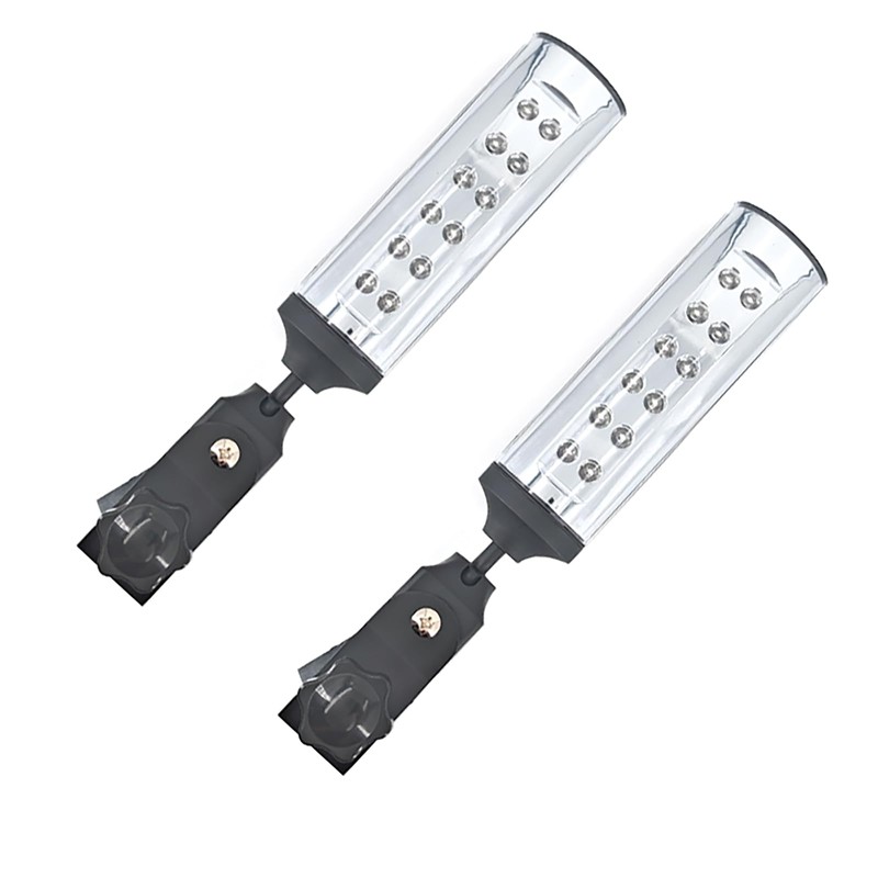 Barbecue Grill Light for Outdoor Kitchen, Battery Operated 12-LED BBQ