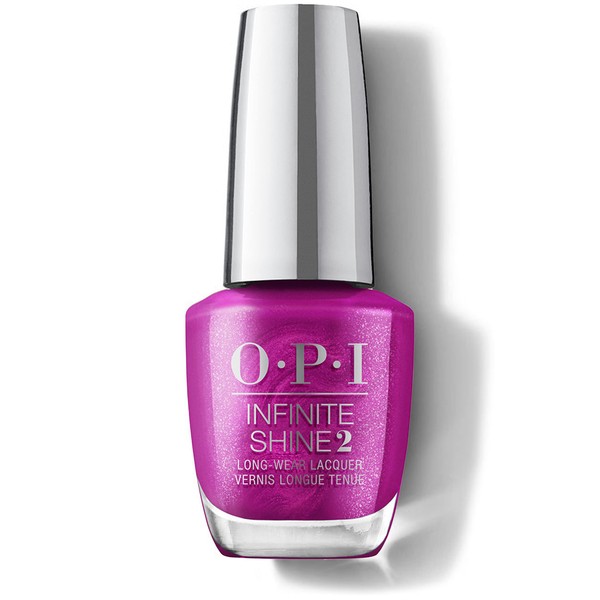 OPI Jewel Be Bold Christmas Collection - Infinite Shine Charmed, I'm Sure - For a Gel Nail Look with Up to 11 Days Hold - With Extra Wide ProWide Brush