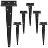 T Hinges Heavy Duty, 10 Inch Metal Door Hinge Indoor