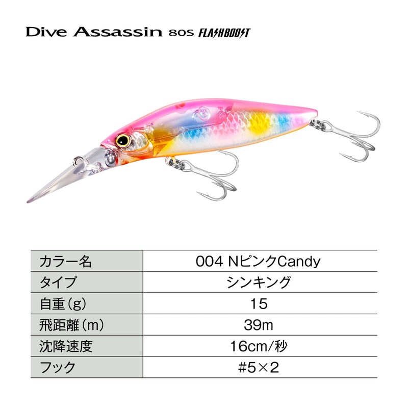 SHIMANO XM-280X 004 N Pink CANDY 80S Chivas Lure, Xense