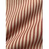 Red Woven Ticking Fabric by The Yard 44/45" Wide