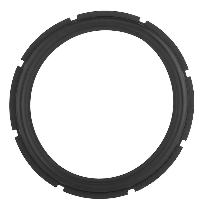 Durable 12 inch Universal Rubber Bass Speaker Repair Kit, Black